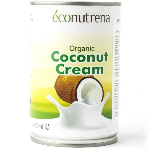 Кокосовые сливки "Econutrena"
