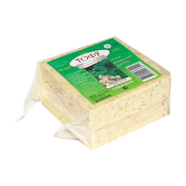 Сыр тофу соевый "Royal Tofu" с укропом
